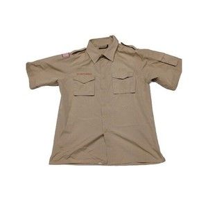 Boy Scouts of America Shirt Mens Adult Medium Short Sleeve BSA Cotton Blend